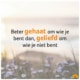 natuurlijk loes - beter gehaat om wie je bent dan geliefd om wie je niet bent